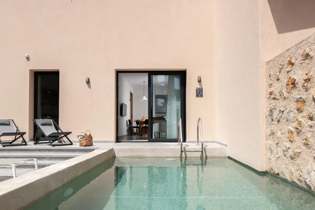 Chalki VILLA private pool